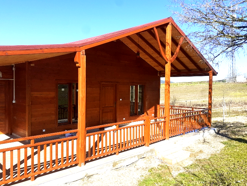 Ahşap veranda